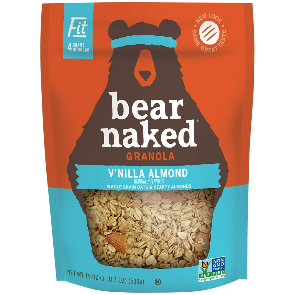 Bear Naked NonGMO Granola, Vanilla Almond, 19 Oz