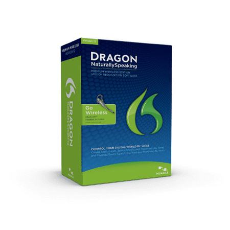 Dragon K609A-GN9-12.0 NaturallySpeaking Premium v12.0 Bluetooth, (Best Microsoft Office For Android)