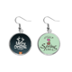 thumbnail image 1 of Feliz Navidad renos patron de dibujos animados Colgante decorativo temporada pendientes de primavera joyas Unbranded M, 1 of 3