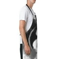 thumbnail image 3 of Lsque Yin And Yang Waterproof Apron Chef Aprons for Men Heavy Duty Chemical Work Apron Extra Long Grilling Aprons with Adjustable Bib Apron, 3 of 9