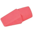 thumbnail image 3 of Dixon Wedge Pencil Cap Erasers, Pink, Pack of 144, 3 of 4