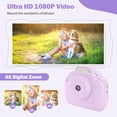 thumbnail image 4 of Instantánea de Cámara para Niños, 48MP, 6x zoom digital, video HD HD 1080p Impresión de Vije Portátil Toy de Cámae Digital, Regalos de Cumpados de Navidad, 4 of 7