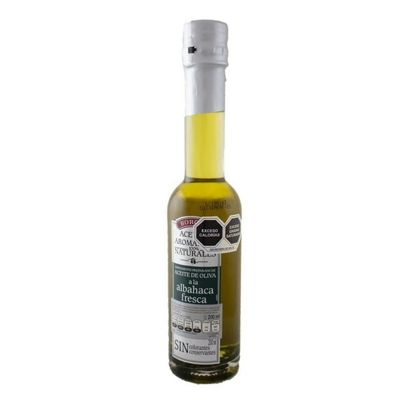 Aceite de oliva Borges albahaca 200 ml
