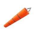 thumbnail image 3 of Airport Windsock Dirección de la dirección del viento Reflexión reflectante Ripstop Aviation Bandera Medición Bolsa de calcetería Calcetín colgante de Naranja, 3 of 8