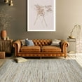 thumbnail image 1 of Hand-Woven Amara Leather and Cotton Area Rug, 1 of 8