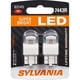 thumbnail image 1 of SYLVANIA - Bombilla LED roja 7443 T20 ZEVO - Bombilla LED brillante ideal para luces de freno y traseras (contiene 2 bombillas), 1 of 8