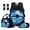 Blue Glow Soccer, variant on Jeiento 4Pcs Kids School Backpack Set with Lunch Box & Pencil Case Lightweight Deer Camo Large Capacity Backpack for Elementary Boys Girls, Back to School Supplies