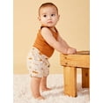 thumbnail image 5 of Little Star Organic Baby Boys 2Pk Harem Shorts, Size Newborn-24 Months, 5 of 12