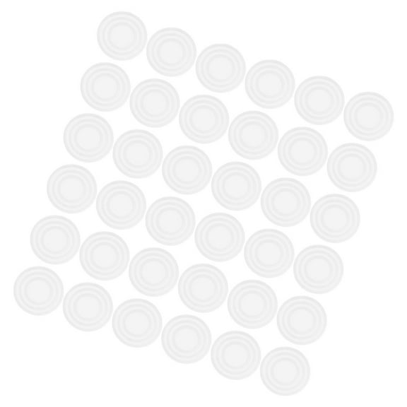 SOPOTUTU 200pcs Rubber Furniture Stoppers and Glass Table Top Pads, PVC Anti- Bumpers for Home and Office
