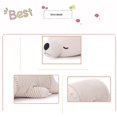 thumbnail image 4 of Almohada de felpa de animales de oso polar, juguete de peluche de oso polar suave, peluches suaves de animales, muñecas lindas, para niñas/niños, linda almohada corporal para dormir Gi, 4 of 4