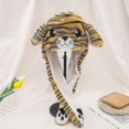 thumbnail image 1 of Rabbit Hat Ear Moving Jumping Hat Funny Tiger Hat Plush Cap G, 1 of 1