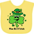 thumbnail image 3 of Inktastic Wee Bit O'irish Boys or Girls Baby Bib, 3 of 4