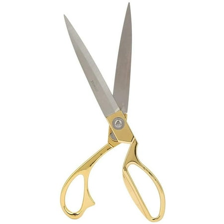 10.5'' Gold Fabric Scissors Stainless Steel sharp Tailor Scissors clothing  scissors Professional Heavy Duty Dressmaking Shears Sewing Tailor 