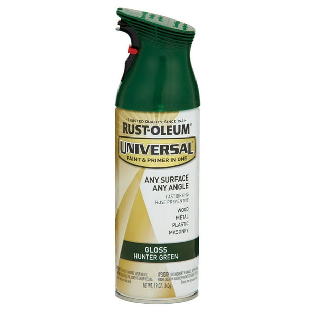 RustOleum Universal Paint & Primer in One Gloss Hunter Green Spray