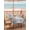 Gray, variant on Blue Eucalyptus Coastal Outdoor Tablecloth - 60x120 Inch Rectangle Dining Table Cover, Beach Starfish Shell Nautical Waterproof Outdoor Table Cloth with Umbrella Hole & Zipper for Picnic/Patio/Party