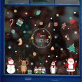 thumbnail image 3 of Pegatina de ventana de Papá Noel para decoración de habitaciones de Nochevieja, decoración de habitaciones para niños, 3, 3 of 5