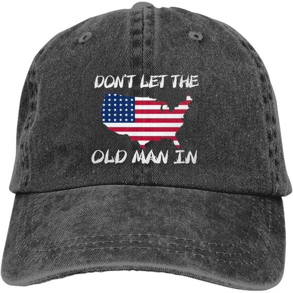 Ball Cap Don't Let The Old Man in Outdoor Cap for Women's Fitted Golf Hat Adjustable Old Man Cool Cap