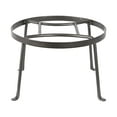 thumbnail image 3 of Achla Designs FB 30 Argyle Wrought Iron Plant Stand 8 inch H Graphite, 3 of 5