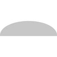 thumbnail image 5 of Ekena Millwork 70"W x 18-1/2"H x 2"P Elliptical Smooth Architectural Grade PVC Pediment, 5 of 7