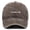 Washed Cap-Brown, variant on I'm Not A DJ Letter Embroidered Adjustable Washed Adult Baseball Dad Hat, Curved Brim Vintage Casual Sun Hat for Daily Outdoor Lifestyle