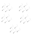 thumbnail image 1 of 25Pcs Cuchillas Cucharas Acero Inoxidable Rigs Pesca Señuelos Atracción Peces, 1 of 7