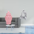 thumbnail image 2 of Jarrón De Porcelana Con Tapa Y Figura De Pensador Abstracto, Adorno Decorativo Para Mesa, Sala De Estar, Estantería, Oficina, Fiesta., 2 of 8