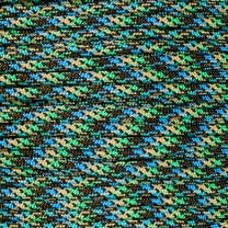 Paracord Planet 10', 25', 50', 100' Hanks of Parachute 550 Cord Type III 7 Strand Paracord in Over 50 Cold Color Dominant Color Patterns