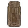 thumbnail image 1 of Oubit Finger Leather Cigar Case,3 Finger Cigar Holder Leather Cigar Case Cigar Case Compact and Lightweight, 1 of 9