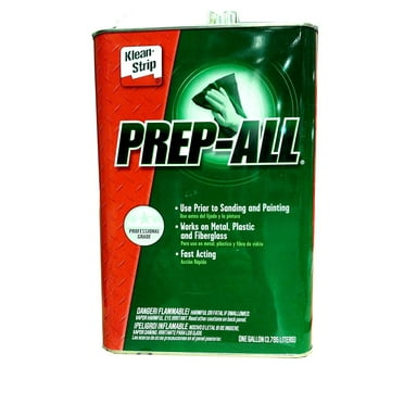 Klean-Strip Prep-All Wax and Grease Remover, Multi-Surface Paint Prep Cleaner, 1 Gallon