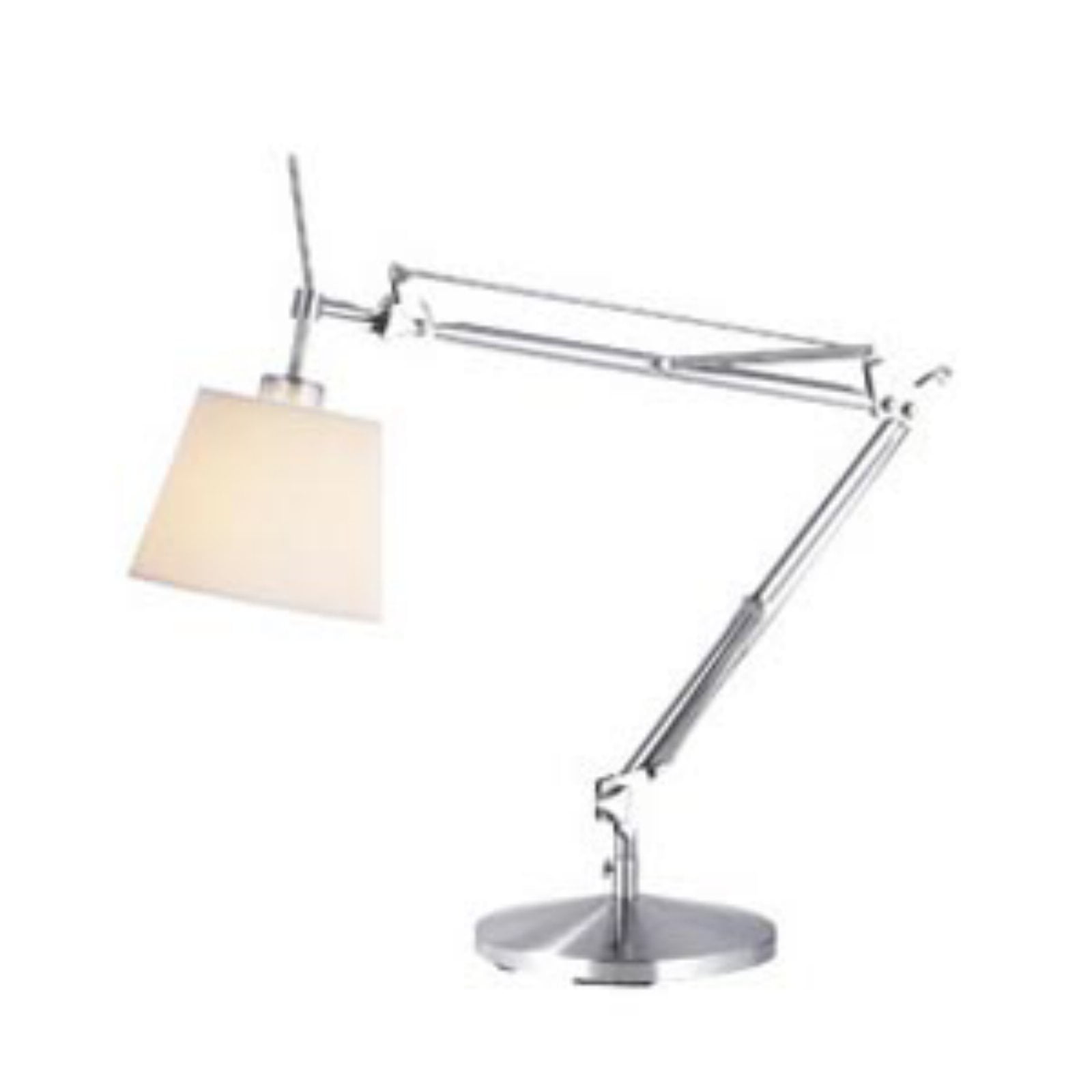 Adesso Architect Desk Lamp Satin Steel, Gray