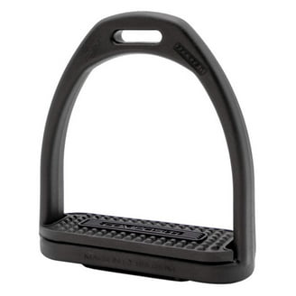 Compositi Premium Colored Stirrup Irons - Size 4 3/4", Silver Grey, Wider Footbed For Equestrian Riding