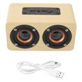 thumbnail image 3 of Altavoz Inalámbrico Vintage, Altavoz Bluetooth Portátil De Sonido Potente Para Tableta Para Teléfono, 3 of 8