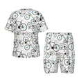 thumbnail image 1 of Balery Bicycle Conjunto de Pijama Infantil de Manga Corta con Estampado – Ropa de Dormir de Algodón Suave-4X-Large, 1 of 6
