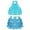 Blue, variant on Girls Backless Sequins Tiered Crop Top with Skirt Set Salsa Samba Rumba Hip-hop Jazz Latin Modern Ballroom Dancewear Silver 11-12