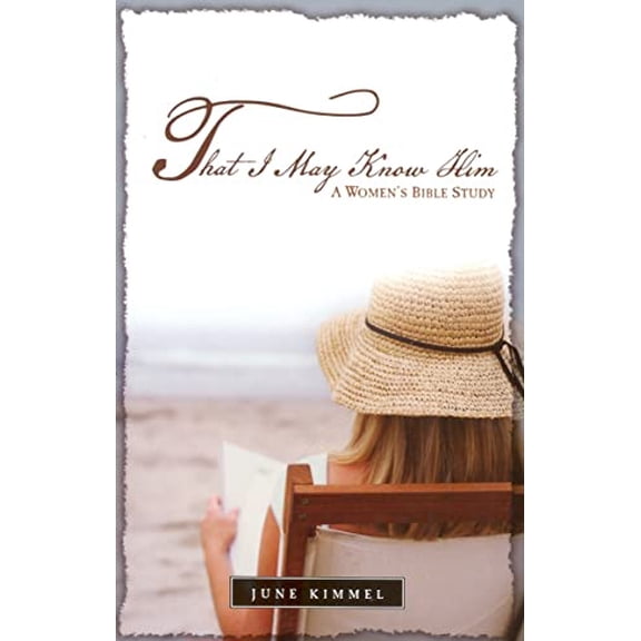 Pre-Owned That I May Know Him (Bible Study), 9781591663836, 1591663830, Paperback,