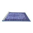 thumbnail image 2 of Ahgly Company Machine Washable Indoor Round Persian Blue Traditional Area Rugs, 6' Round, 2 of 4