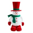 thumbnail image 2 of Oliegs Figurines de Bonhommes de Neige Chapeaux Rouges pour Magasin Fenêtres Costumes de Poupée, 2 of 5