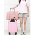 thumbnail image 3 of FZFLZDHUS Foldable Travel Duffel Bag Tote Carry on Luggage Lightweight Nylon Sport for Women Girls, 3 of 5