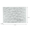 thumbnail image 3 of Home Details Set of Four Shell Laser Cut Table Place Mat, Silver, 3 of 5