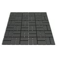 thumbnail image 3 of 27pcs Deck Patio Tile Interlocking Flooring Pavers Tiles Outdoor 12''x 12'', 3 of 12