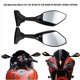thumbnail image 5 of Motorcycle LED Rearview Mirror With Light For Yamaha YZF R1 R6 FZ1, 5 of 5