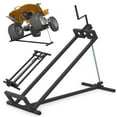 thumbnail image 1 of Costway Lawn Mower Lift Jack with Adjustable Height Angle Manual Handle Powder-coated Metal Black, 1 of 10