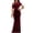 Wine, variant on Fashion A-Line Dress for Women CIENVNSTG Flowy Summer Dress Perfect for Casual Outings or Parties