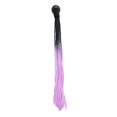 thumbnail image 2 of Motorcycle Helmet Pigtail, Punk Style Gradient Color Motorcycle Helmet Dreadlocks  for Motorcycle Helmet for Decoration Black Dark Purple Light Purple,Dark Purple Light, 2 of 8