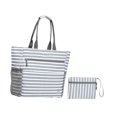 thumbnail image 2 of Bolso de playa, bolso de hombro para mujer, plegable, de gran capacidad, resistente a la arena, de viaje para playa, para viajes familiares con, 2 of 9