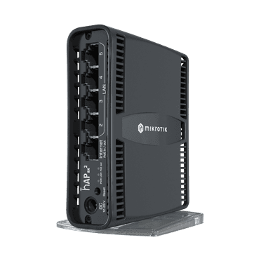 Mikrotik hAP Ax2 C52iG-5HaxD2HaxD-TC-US Ver WiFi6 Home Access Point