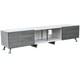 thumbnail image 2 of Mueble para TV Hogare 90' Blanco Gris Centro de entretenimiento London 2 mts, 2 of 4