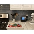 thumbnail image 2 of Carolines Treasures DAC2641LCB 12 x 15 x 0.2 in. Dachshund Cozy Christmas Glass Cutting Board - Large, 2 of 5