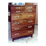 Woodcraft Project Paper Plan To Build Retro Chest Of Drawers - Material Not Included