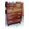 Woodcraft Project Paper Plan to Build Retro Chest of Drawers